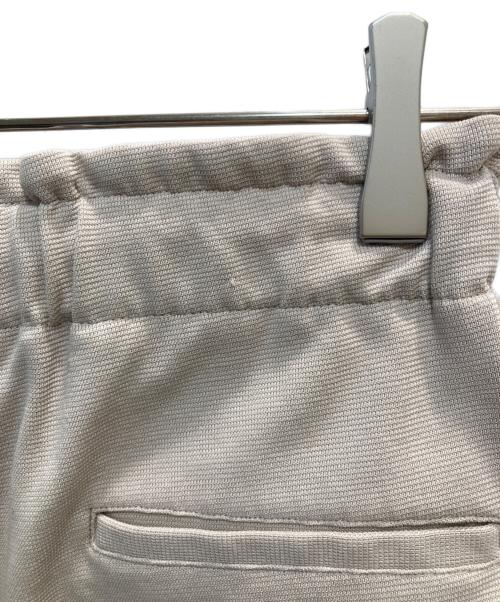 BALLSEY（ボールジィ）BALLSEY (ボールジィ) ジャージーステッチ イージーストレートパンツ ベージュ サイズ:34の古着・服飾アイテム