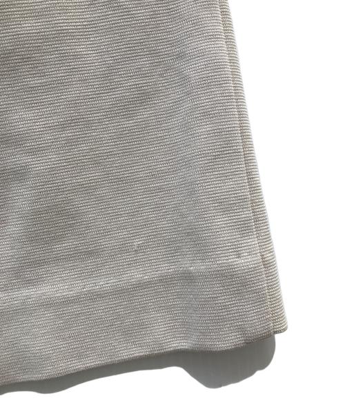 BALLSEY（ボールジィ）BALLSEY (ボールジィ) ジャージーステッチ イージーストレートパンツ ベージュ サイズ:34の古着・服飾アイテム