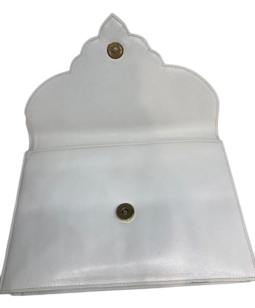 Yves Saint Laurent（イヴサンローラン）Yves Saint Laurent (イヴサンローラン) セカンドバッグ ホワイトの古着・服飾アイテム