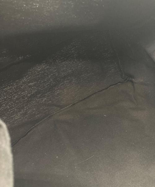 IL BISONTE（イル ビゾンテ）IL BISONTE (イル ビゾンテ) キャンバストートバッグ ブラックの古着・服飾アイテム