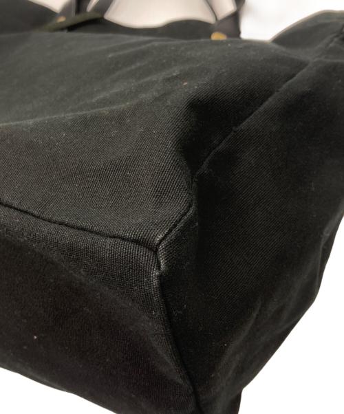 IL BISONTE（イル ビゾンテ）IL BISONTE (イル ビゾンテ) キャンバストートバッグ ブラックの古着・服飾アイテム