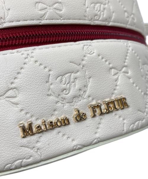 Maison de FLEUR（メゾンドフルール）Maison de FLEUR (メゾンドフルール) ホールケーキバッグ アイボリーの古着・服飾アイテム