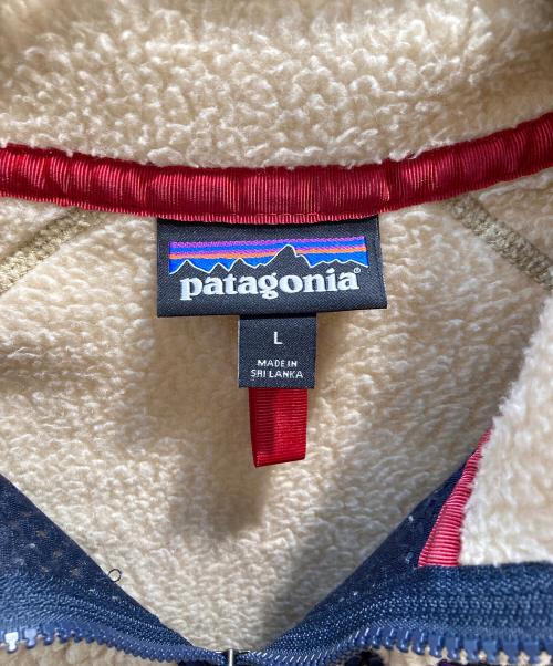 Patagonia（パタゴニア）Patagonia (パタゴニア) メンズ・レトロ・パイル・ジャケット ベージュ サイズ:Lの古着・服飾アイテム