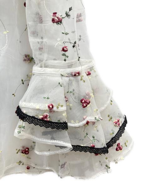 Sister Jane（シスタージェーン）Sister Jane (シスタージェーン) チュールブラウス グレー サイズ:Sの古着・服飾アイテム