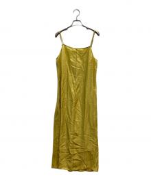 IENA（イエナ）の古着「シルク キャミワンピース」｜イエロー