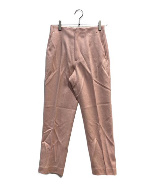 UNITED ARROWS TOKYO（ユナイテッドアローズトウキョウ）UNITED ARROWS TOKYO (ユナイテッドアローズトウキョウ) 3COL メランジ ツイード スリムパンツ ピンク サイズ:38の古着・服飾アイテム