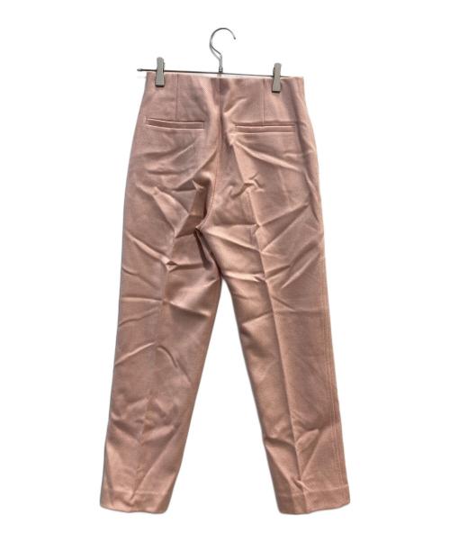 UNITED ARROWS TOKYO（ユナイテッドアローズトウキョウ）UNITED ARROWS TOKYO (ユナイテッドアローズトウキョウ) 3COL メランジ ツイード スリムパンツ ピンク サイズ:38の古着・服飾アイテム