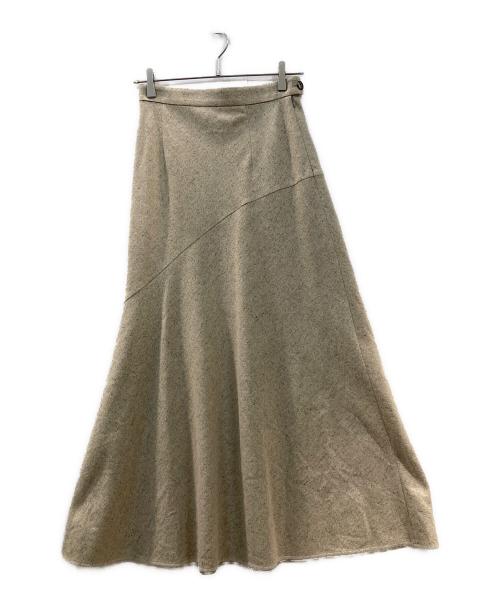 1er Arrondissement（プルミエ アロンディスモン）1er Arrondissement (プルミエ アロンディスモン) スカート ベージュ サイズ:36の古着・服飾アイテム