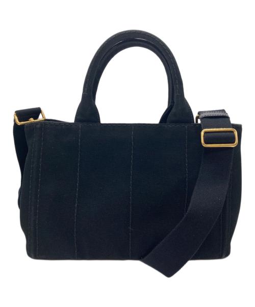 PRADA（プラダ）PRADA (プラダ) ハンドバッグ ブラックの古着・服飾アイテム