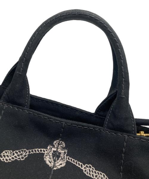 PRADA（プラダ）PRADA (プラダ) ハンドバッグ ブラックの古着・服飾アイテム
