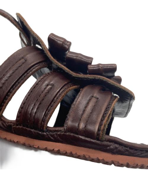 tricot COMME des GARCONS（トリココムデギャルソン）tricot COMME des GARCONS (トリココムデギャルソン) サンダル ブラウン サイズ:22 2/1の古着・服飾アイテム