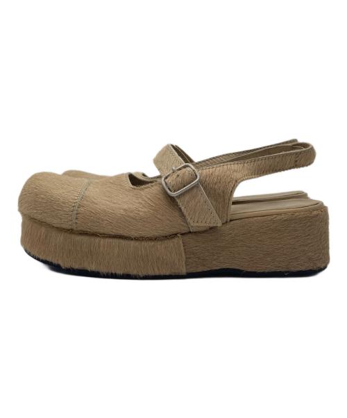 tricot COMME des GARCONS（トリココムデギャルソン）tricot COMME des GARCONS (トリココムデギャルソン) サンダル ベージュ サイズ:22の古着・服飾アイテム