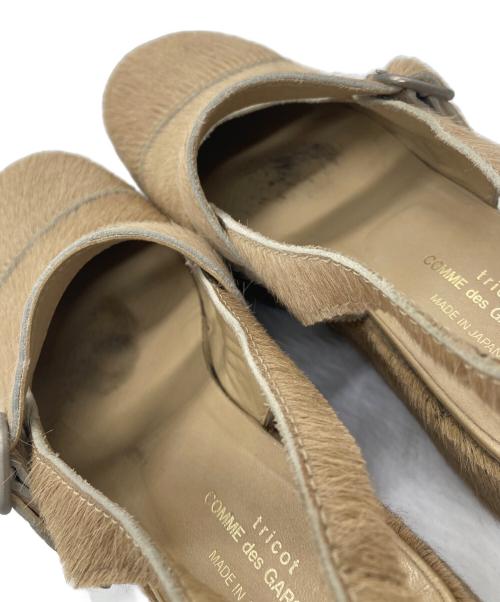 tricot COMME des GARCONS（トリココムデギャルソン）tricot COMME des GARCONS (トリココムデギャルソン) サンダル ベージュ サイズ:22の古着・服飾アイテム