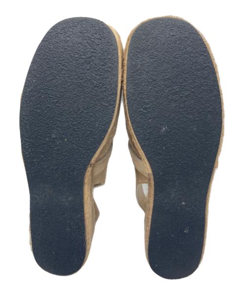 tricot COMME des GARCONS（トリココムデギャルソン）tricot COMME des GARCONS (トリココムデギャルソン) サンダル ベージュ サイズ:22の古着・服飾アイテム