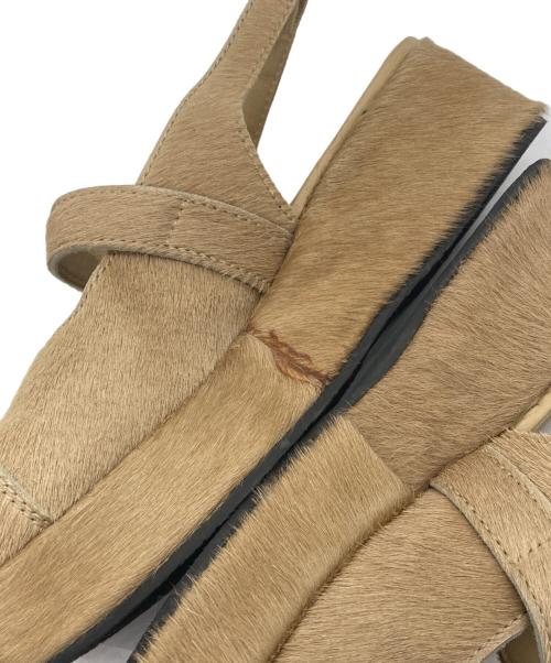 tricot COMME des GARCONS（トリココムデギャルソン）tricot COMME des GARCONS (トリココムデギャルソン) サンダル ベージュ サイズ:22の古着・服飾アイテム