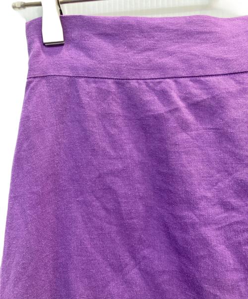MYLAN（マイラン）MYLAN (マイラン) ラップスカート パープル サイズ:Fの古着・服飾アイテム