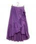 MYLAN（マイラン）の古着「ラップスカート」｜パープル