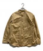 SEVEN TEN by MIHO KAWAHITOセブン テン バイ ミホ カワヒト）の古着「ミリタリーボウタイジャケット」｜ブラウン