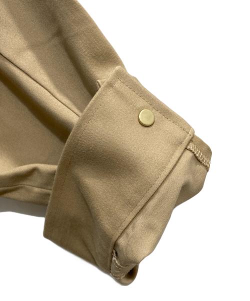 SEVEN TEN by MIHO KAWAHITO（セブン テン バイ ミホ カワヒト）SEVEN TEN by MIHO KAWAHITO (セブン テン バイ ミホ カワヒト) ミリタリーボウタイジャケット ブラウン サイズ:Mの古着・服飾アイテム