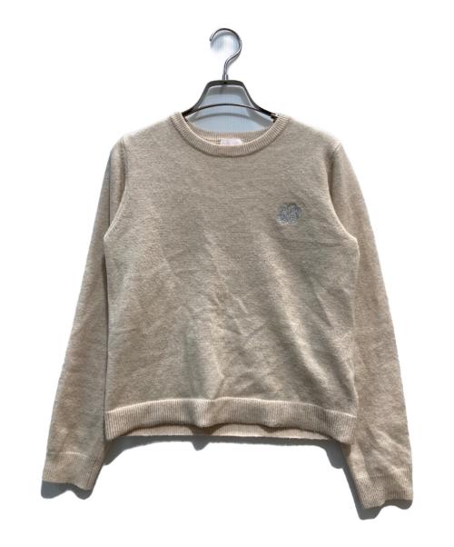 JNHearts（ジェイエヌハーツ）JNHearts (ジェイエヌハーツ) カシミヤブレンドニット アイボリー サイズ:38の古着・服飾アイテム