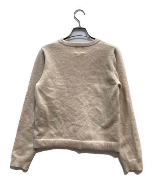 JNHearts（ジェイエヌハーツ）JNHearts (ジェイエヌハーツ) カシミヤブレンドニット アイボリー サイズ:38の古着・服飾アイテム
