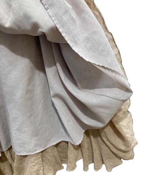 AK+1（エーケーワン）ak+1 (エーケーワン) リネンマキシスカート ピンク サイズ:FREEの古着・服飾アイテム