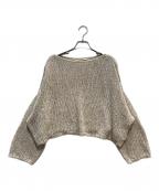 Curensologyカレンソロジー）の古着「リネンニット」｜ベージュ