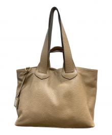 HER SCHEDULE（ハースケジュール）の古着「ヴィンテージ家具のように育てたいトートバッグ」｜カプチーノ