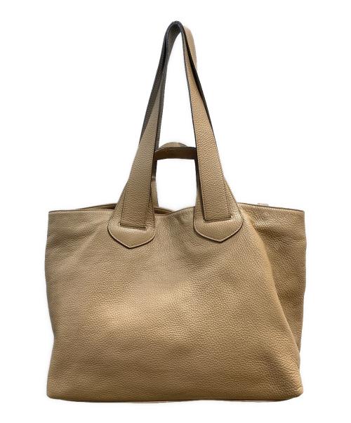 HER SCHEDULE（ハースケジュール）her schedule (ハースケジュール) ヴィンテージ家具のように育てたいトートバッグ カプチーノの古着・服飾アイテム