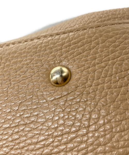 HER SCHEDULE（ハースケジュール）her schedule (ハースケジュール) ヴィンテージ家具のように育てたいトートバッグ カプチーノの古着・服飾アイテム