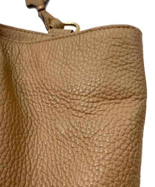 HER SCHEDULE（ハースケジュール）her schedule (ハースケジュール) ヴィンテージ家具のように育てたいトートバッグ カプチーノの古着・服飾アイテム