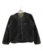 Columbiaコロンビア）の古着「リバーシブルフリースジャケット」｜ブラック