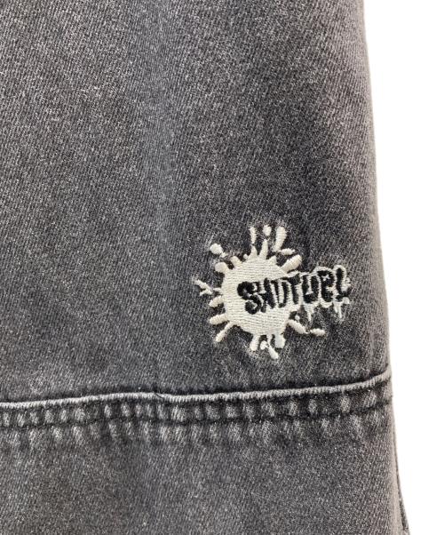 attitude makes style（attitude makes style）attitude makes style (attitude makes style) デニムパンツ ブラック サイズ:Mの古着・服飾アイテム