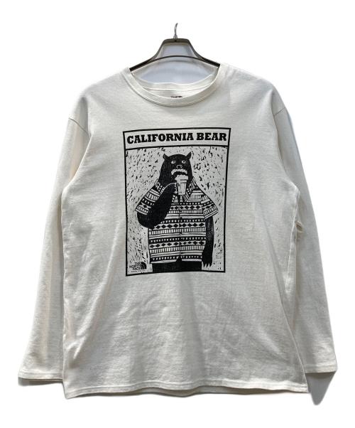 THE NORTHFACE PURPLELABEL（ザ・ノースフェイス パープルレーベル）THE NORTHFACE PURPLELABEL (ザ・ノースフェイス パープルレーベル) 長袖Tシャツ ホワイト サイズ:Mの古着・服飾アイテム