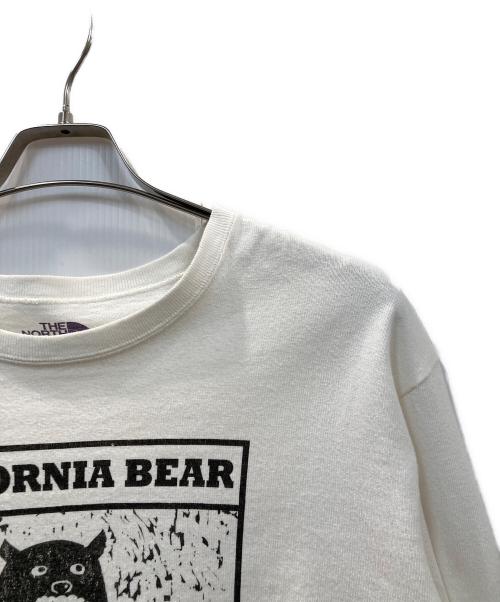 THE NORTHFACE PURPLELABEL（ザ・ノースフェイス パープルレーベル）THE NORTHFACE PURPLELABEL (ザ・ノースフェイス パープルレーベル) 長袖Tシャツ ホワイト サイズ:Mの古着・服飾アイテム