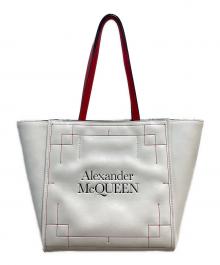 ALEXANDER McQUEEN（アレキサンダーマックイーン）の古着「レザートートバッグ」｜レッド
