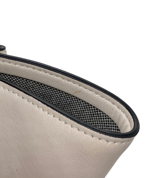 ALEXANDER McQUEEN（アレキサンダーマックイーン）ALEXANDER McQUEEN (アレキサンダーマックイーン) レザートートバッグ レッドの古着・服飾アイテム