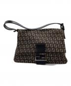 FENDIフェンディ）の古着「ショルダーバッグ」｜ブラウン