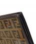中古・古着 FENDI (フェンディ) 長財布 ブラウン：9000円