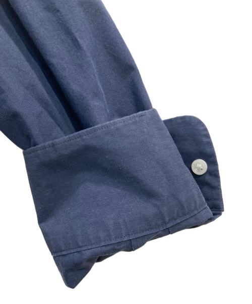 NATURAL WORKS（ナチュラル ワークス）NATURAL WORKS (ナチュラル ワークス) MXP ロングスリーブスマートブロードビッグシャツ ネイビー サイズ:Lの古着・服飾アイテム