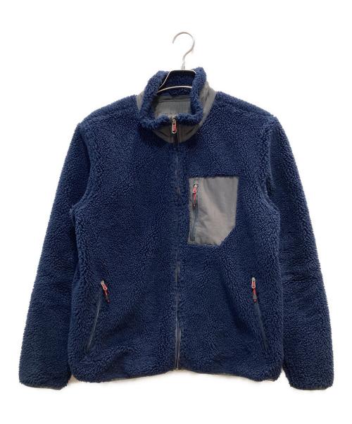 Eddie Bauer（エディーバウアー）Eddie Bauer (エディーバウアー) フリースジャケット ネイビー サイズ:Sの古着・服飾アイテム