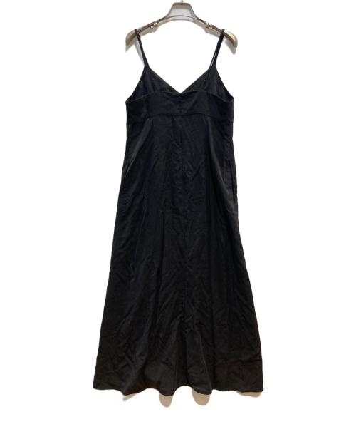 co×co（ココ）CO×CO (ココ) キャミソールワンピース ブラック サイズ:FREEの古着・服飾アイテム