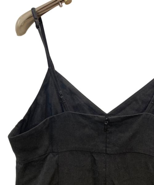 co×co（ココ）CO×CO (ココ) キャミソールワンピース ブラック サイズ:FREEの古着・服飾アイテム