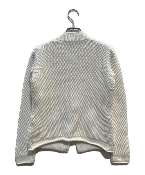 Fabiana Filippi（ファビアナフィリッピ）fabiana filippi (ファビアナフィリッピ) ニットジャケット ホワイト サイズ:XSの古着・服飾アイテム