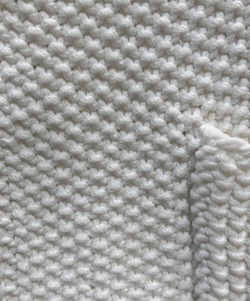 Fabiana Filippi（ファビアナフィリッピ）fabiana filippi (ファビアナフィリッピ) ニットジャケット ホワイト サイズ:XSの古着・服飾アイテム