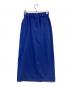 TO UNITED ARROWS (トゥーユナイテッドアローズ) P PU RAP GATH SKIRT ブルー サイズ:M 未使用品：4000円