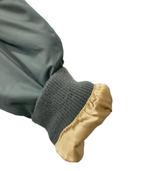 A BATHING APE（ア ベイシング エイプ）A BATHING APE (ア ベイシング エイプ) ダウンMA-1ジャケット グリーン サイズ:Mの古着・服飾アイテム