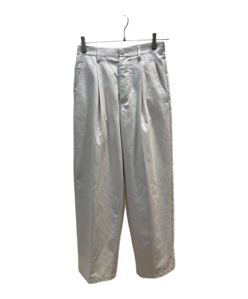 THE SHINZONE（ザ シンゾーン）THE SHINZONE (ザ シンゾーン) ハイウエストセンタープレススラックス ベージュ サイズ:34の古着・服飾アイテム