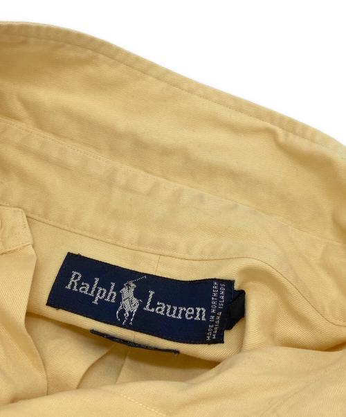 RALPH LAUREN（ラルフローレン）RALPH LAUREN (ラルフローレン) BLAIRE BDシャツ イエロー サイズ:XXLの古着・服飾アイテム