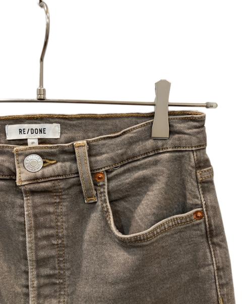 RE/DONE（リダン）RE/DONE (リダン) デニムパンツ ブラウン サイズ:27の古着・服飾アイテム